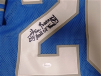 Lem Barney Autographed Custom Jersey