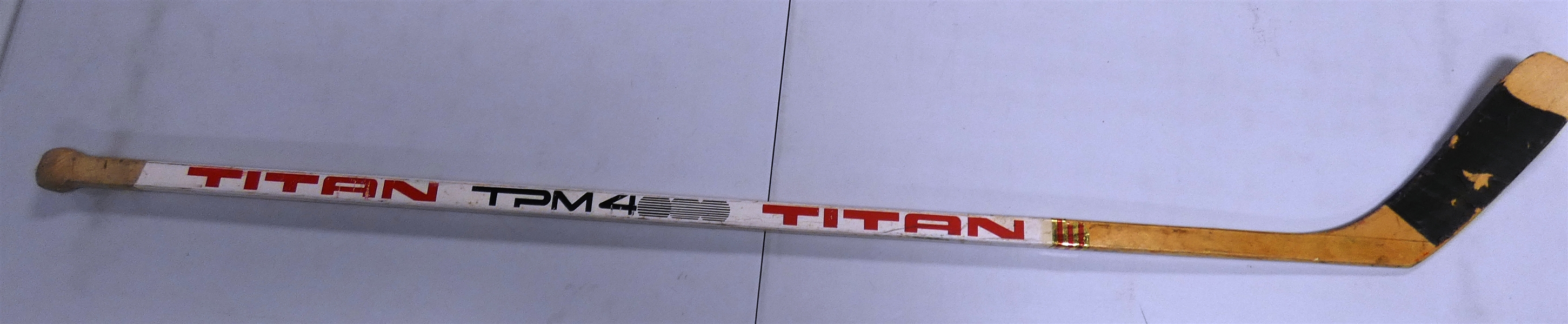 Dave Langevin Game Used Stick