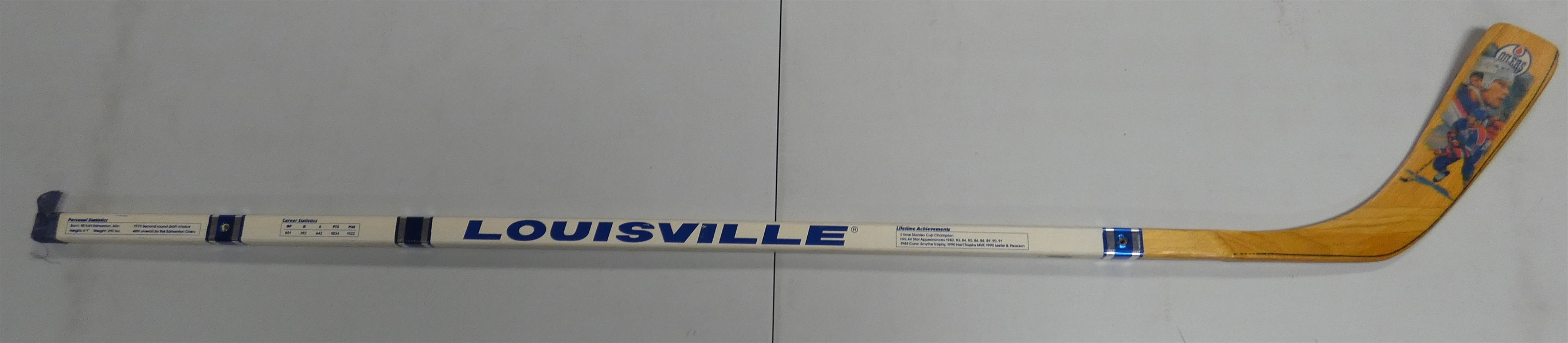 Mark Messier Commemorative Oilers Stick