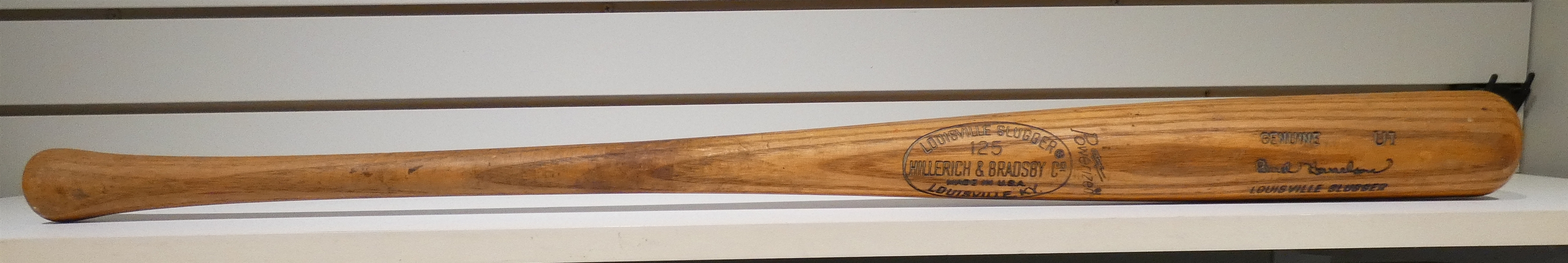 Bud Harrelson Game Used Bat