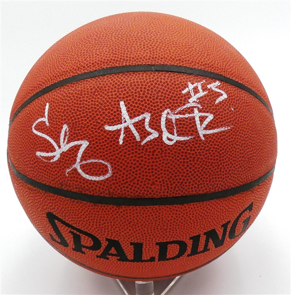 Shareef Abdur Rahim Autographed Basketball