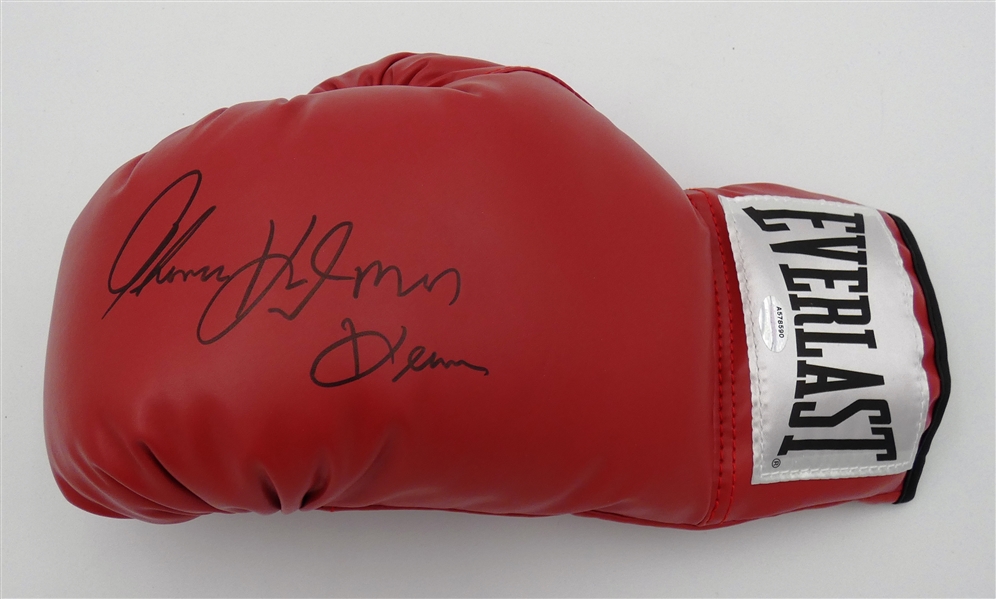 Thomas Hitman Hearns Autographed Boxing Glove