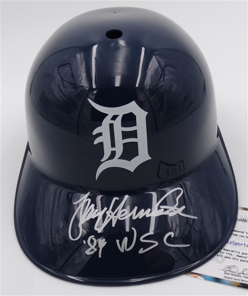 Larry Herndon Autographed Replica Batting Helmet