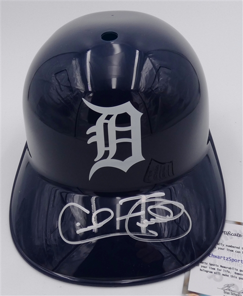 Cecil Fielder Autographed Replica Batting Helmet