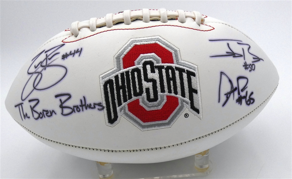 The Boren Brothers Autographed OSU Football