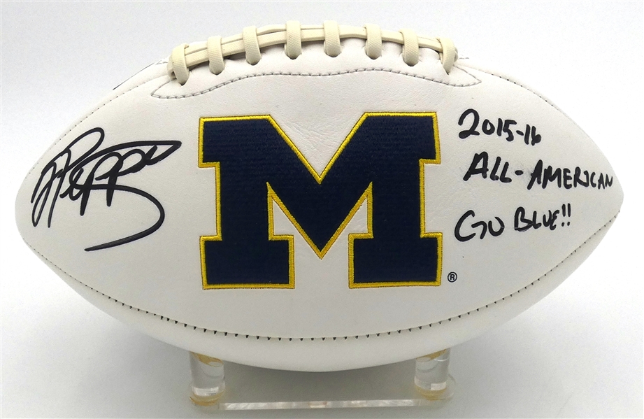 Jabrill Peppers Autographed Michigan Football