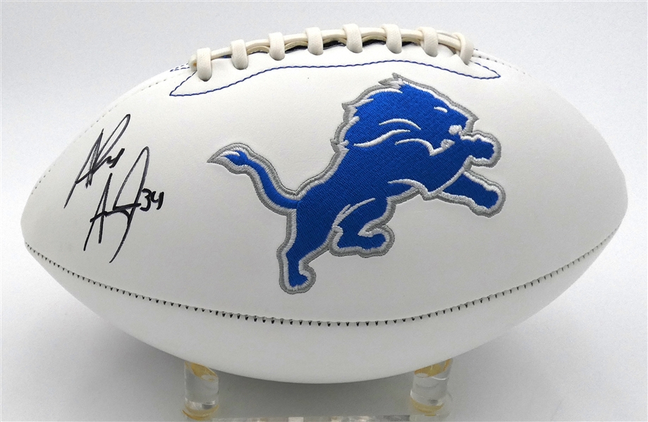 Alex Anzalone Autographed Lions Football