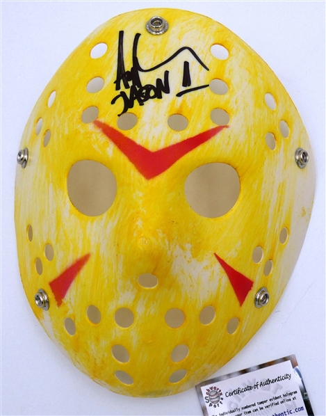Ari Lehman Autographed Jason Mask