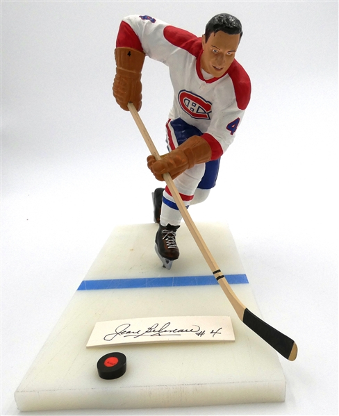Jean Beliveau Autographed Figurine