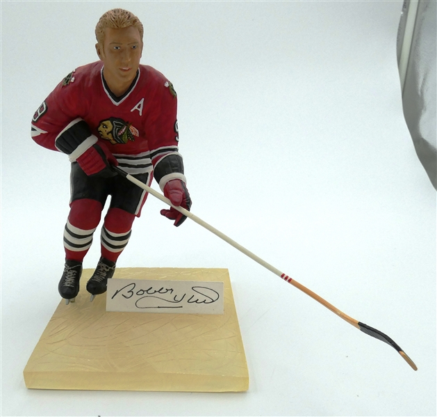 Bobby Hull Autographed Figurine