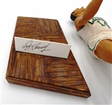 Bob Cousy Autographed Figurine