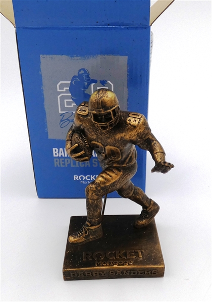 Barry Sanders Statue Stadium Give-Away