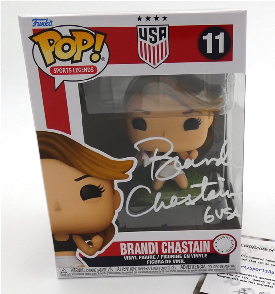 Brandi Chastain Autographed Funko Pop!