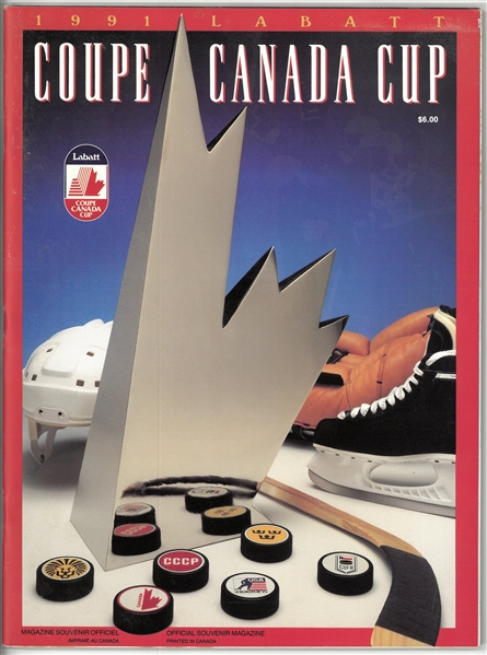 1991 Canada Cup Program