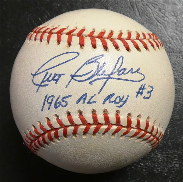 Curt Blefary Autographed Baseball