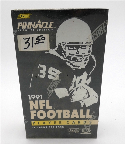 1991 Pinnacle Football Wax Box