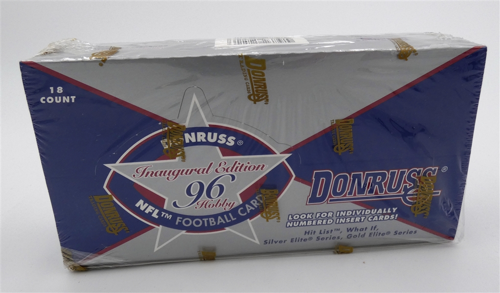 1996 Donruss Football Wax Box