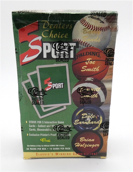 1995 Classic 5 Sport Wax Box