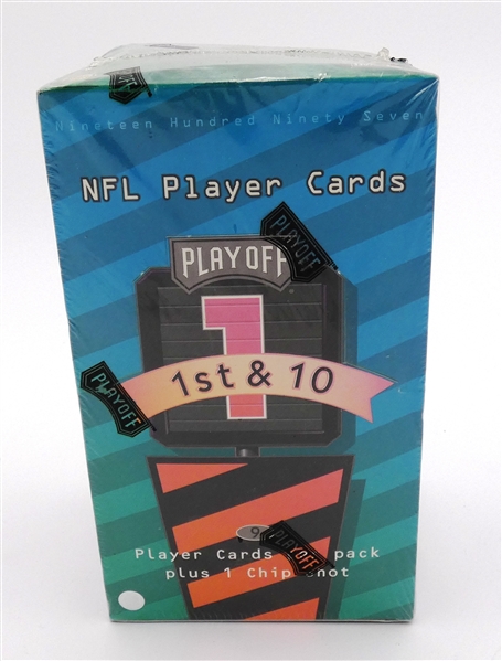 1997 Playoff 1st & 10 Wax Box