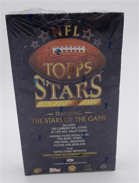 1997 Topps Stars Football Wax Box