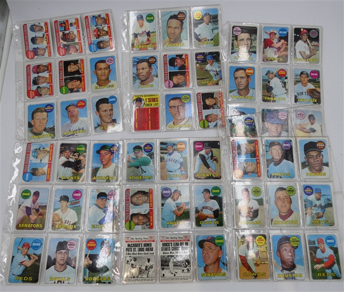 1969 Topps Baseball Lot