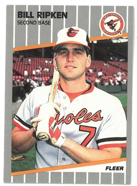 Billy Ripken 1989 Fleer