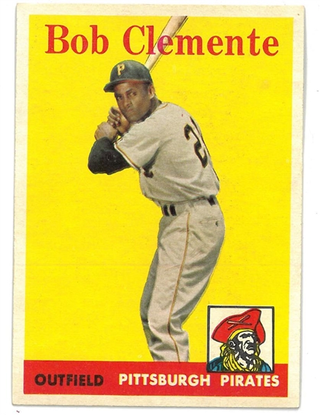 Roberto Clemente 1958 Topps