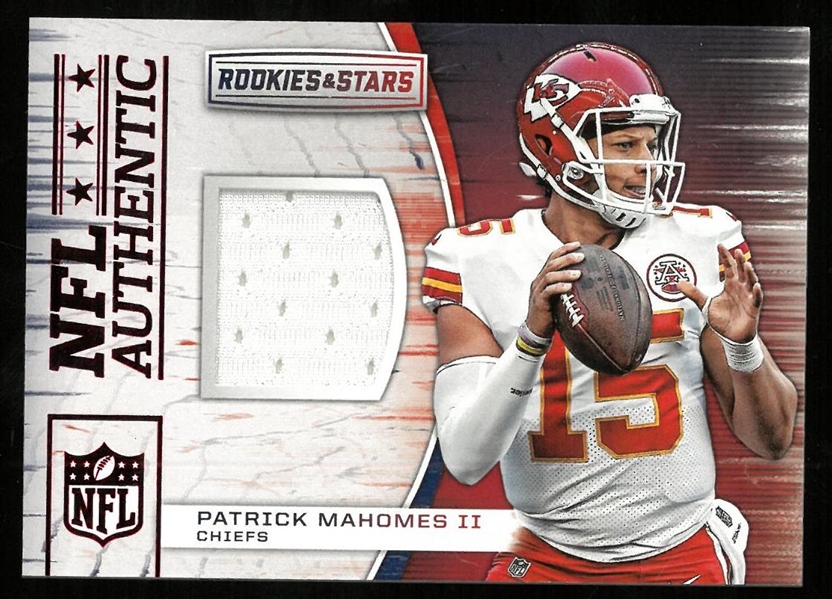 Patrick Mahomes Rookies & Stars Jersey Card