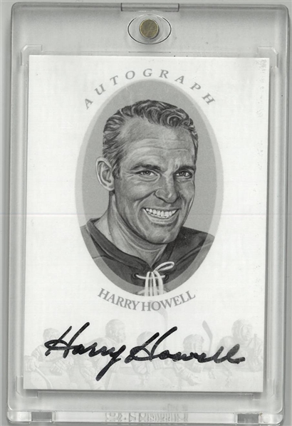 Harry Howell Autographed Enshrined