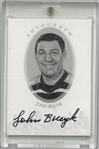 Johnny Bucyk Autographed Enshrined