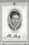 Elmer Lach Autographed Enshrined