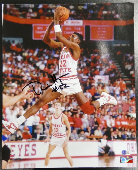 Dennis Hopson Autographed 16x20