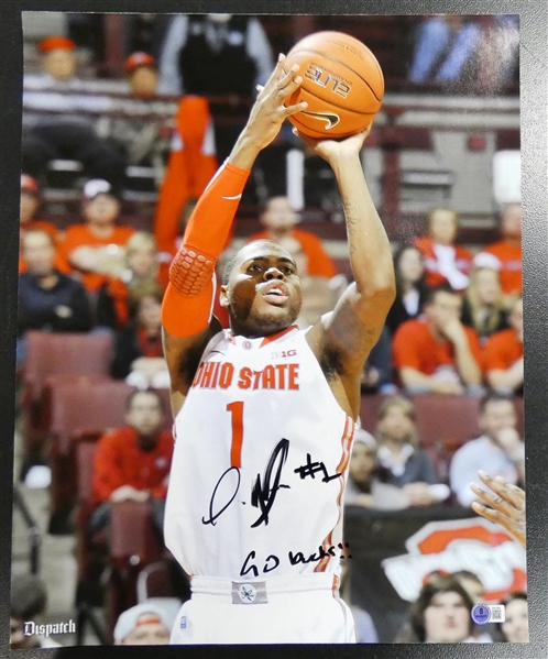 Deshaun Thomas Autographed 16x20