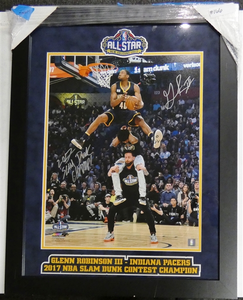 Glenn Robinson III Autographed Framed 16x20