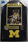 Jordan Poole Autographed Framed 8x10