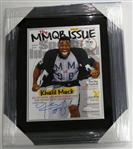 Khalil Mack Autographed Framed 11x14