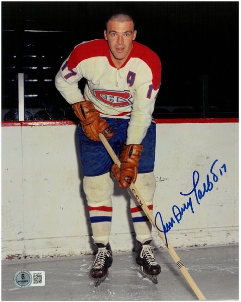 Jean-Guy Talbot Autographed 8x10