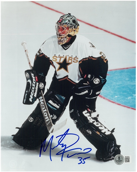 Marty Turco Autographed 8x10
