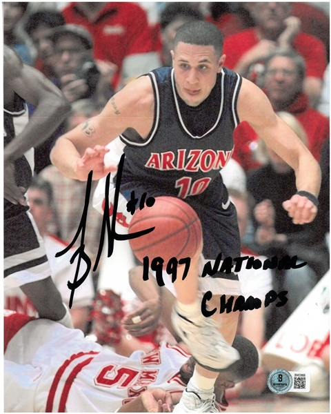 Mike Bibby Autographed 8x10