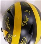 2023 Michigan Wolverines Team Signed Full Size Replica Helmet - National Champs!