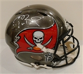 Tom Brady Autographed Buccaneers Full Size Authentic Helmet
