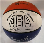 Julius Dr. J Erving Autographed Official ABA Basketball