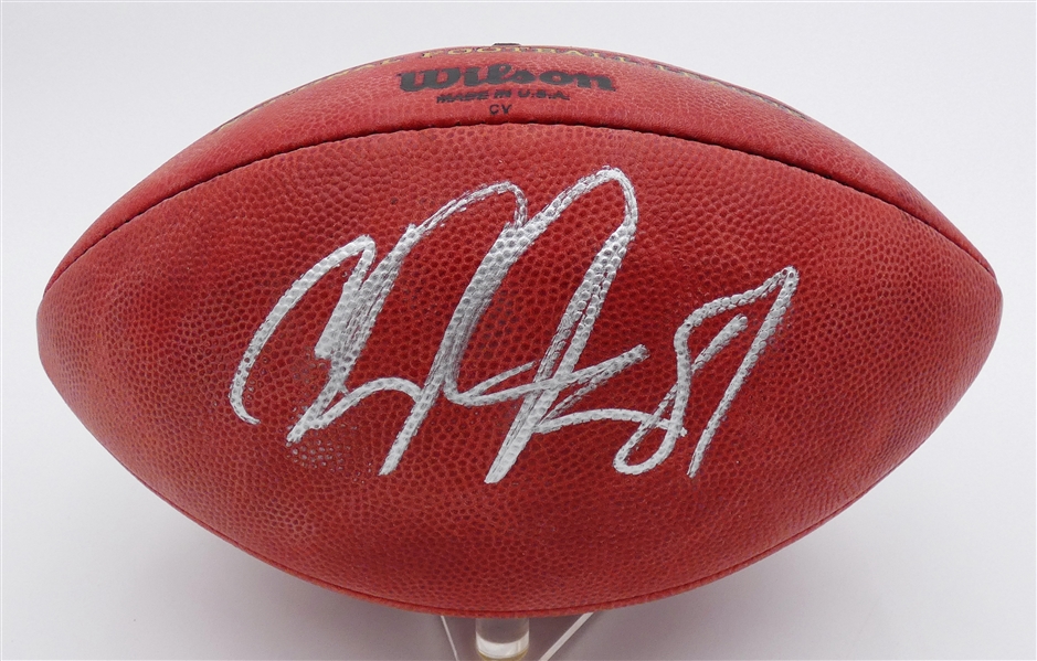 Calvin Johnson Autographed Official NFL Football