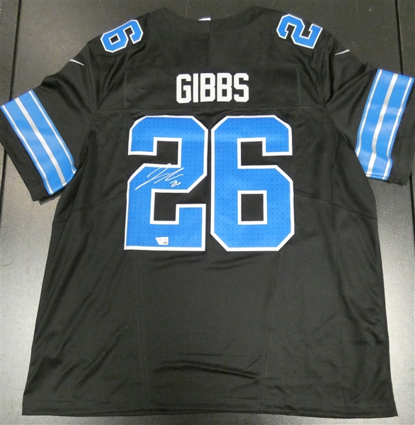 Jahmyr Gibbs Autographed Detroit Lions Jersey