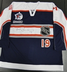 Steve Yzerman Dual Signed 2000 NHL All-Star Game Jersey