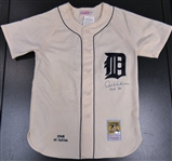 Al Kaline Autographed Tigers 1968 Mitchell & Ness Jersey