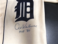 Al Kaline Autographed Tigers 1968 Mitchell & Ness Jersey