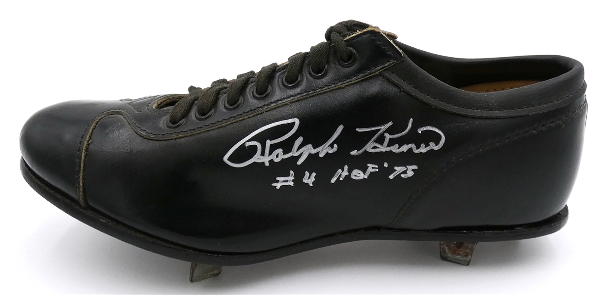 Ralph Kiner Autographed Vintage Baseball Spike