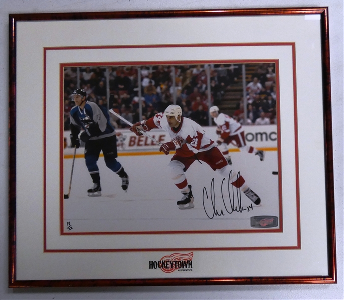 Chris Chelios Autographed Framed 11x14