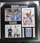 Antetokounmpo Brothers Autographed Framed Display (Pick up only)